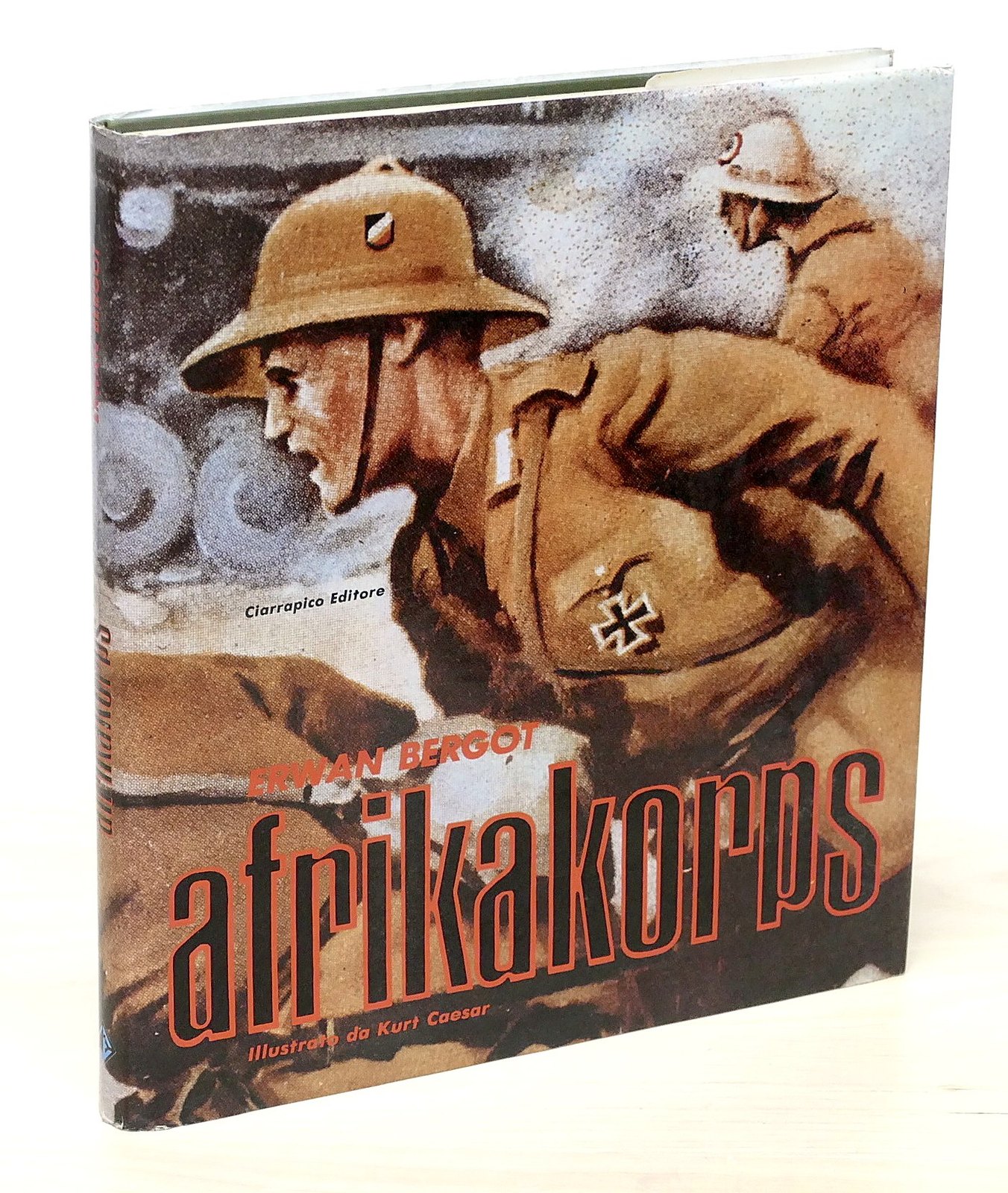 Afrikakorps di Erwan Bergot, copertina di Kurt Caesar